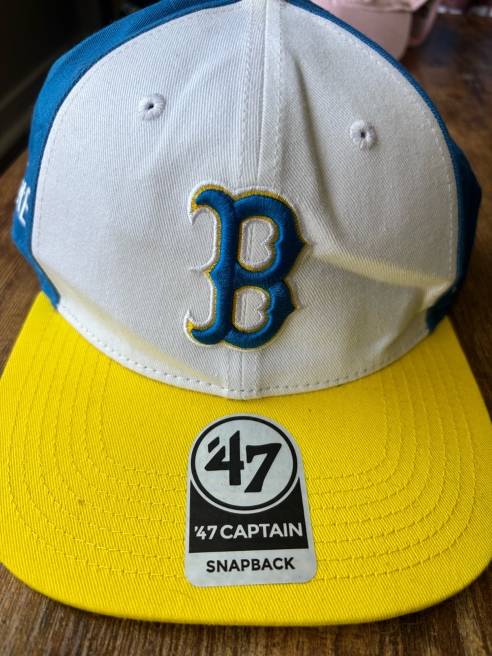 NWT Rare JetBlue Boston Red Sox City Connect 47 Brand Captain snapback hat